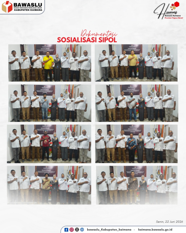 Foto Bersama Peserta Kegiatan Sosialisasi SIPOL