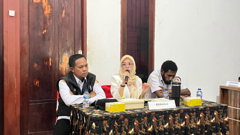 Sambutan Ketua Bawaslu Kabupaten Kaimana