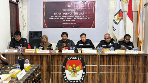 Sambutan Ketua KPU Kaimana